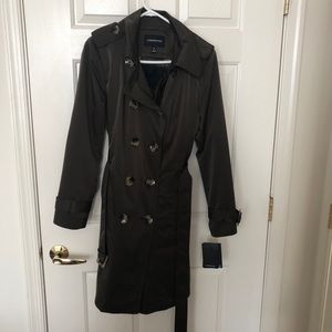 NWT Olive Trenchcoat